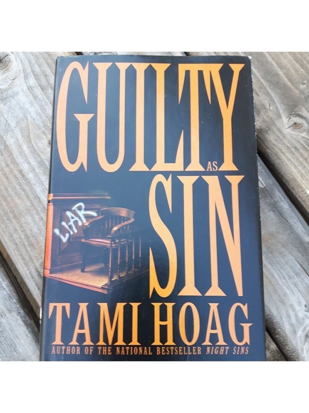 Tami Hoag Guilty as Sin Hardcover